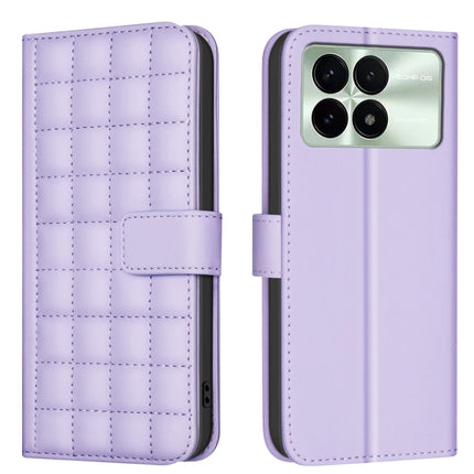 Square Texture Leather Phone Case, For Redmi Note 13 Pro 5G, For Redmi K70 / K70 Pro, For Redmi 12 4G, For Redmi Note 11 / Note 11S