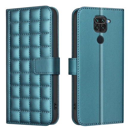 Square Texture Leather Phone Case, For Redmi 10X 4G / Note 9, For Redmi Note 9 Pro Max / 9 Pro / 9S