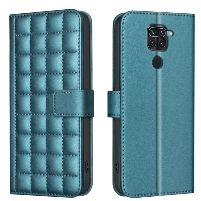 Square Texture Leather Phone Case, For Redmi 10X 4G / Note 9, For Redmi Note 9 Pro Max / 9 Pro / 9S
