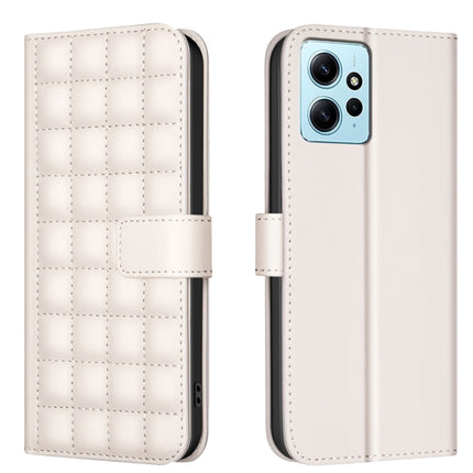 Square Texture Leather Phone Case, For Redmi Note 12S Global, For Redmi Note 12 4G Global, For Redmi A1 / A1+ / A2, For Redmi Note 12 Pro+ Global
