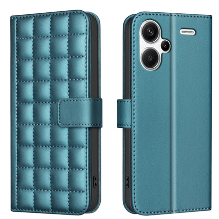 Square Texture Leather Phone Case, For Redmi Note 13 4G Global, For Redmi Note 13 5G, For Redmi 13C, For Redmi Note 13 Pro+ 5G