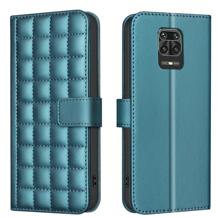 Square Texture Leather Phone Case, For Redmi 10X 4G / Note 9, For Redmi Note 9 Pro Max / 9 Pro / 9S