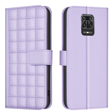Square Texture Leather Phone Case, For Redmi 10X 4G / Note 9, For Redmi Note 9 Pro Max / 9 Pro / 9S