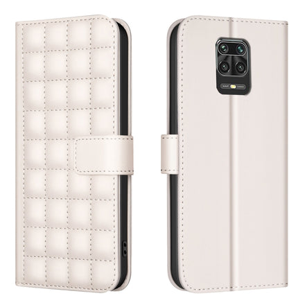 Square Texture Leather Phone Case, For Redmi 10X 4G / Note 9, For Redmi Note 9 Pro Max / 9 Pro / 9S