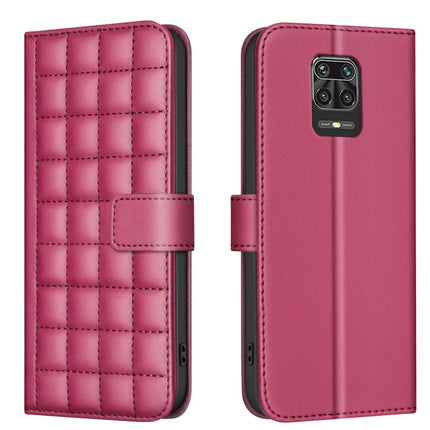 Square Texture Leather Phone Case, For Redmi 10X 4G / Note 9, For Redmi Note 9 Pro Max / 9 Pro / 9S