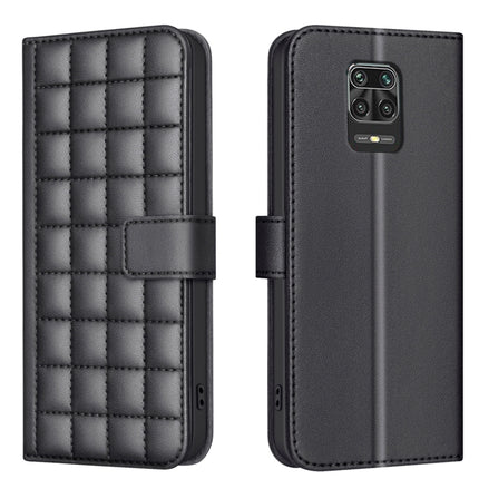 Square Texture Leather Phone Case, For Redmi 10X 4G / Note 9, For Redmi Note 9 Pro Max / 9 Pro / 9S