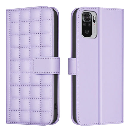 Square Texture Leather Phone Case, For Redmi 10C, For Redmi 10 2022 / Note 11 4G, For Redmi Note 10 4G / Note 10S, For Redmi Note 10 Pro / Note 10 Pro Max