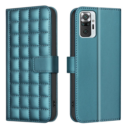 Square Texture Leather Phone Case, For Redmi 10C, For Redmi 10 2022 / Note 11 4G, For Redmi Note 10 4G / Note 10S, For Redmi Note 10 Pro / Note 10 Pro Max