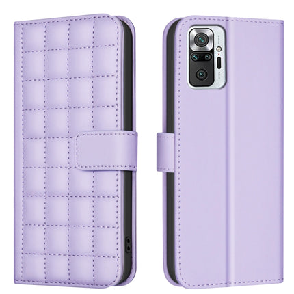 Square Texture Leather Phone Case, For Redmi 10C, For Redmi 10 2022 / Note 11 4G, For Redmi Note 10 4G / Note 10S, For Redmi Note 10 Pro / Note 10 Pro Max