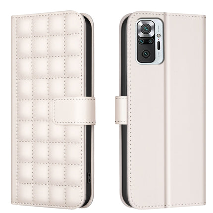 Square Texture Leather Phone Case, For Redmi 10C, For Redmi 10 2022 / Note 11 4G, For Redmi Note 10 4G / Note 10S, For Redmi Note 10 Pro / Note 10 Pro Max