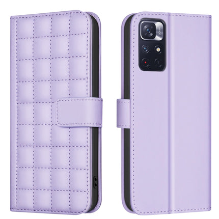 Square Texture Leather Phone Case, For Redmi Note 13 Pro 5G, For Redmi K70 / K70 Pro, For Redmi 12 4G, For Redmi Note 11 / Note 11S