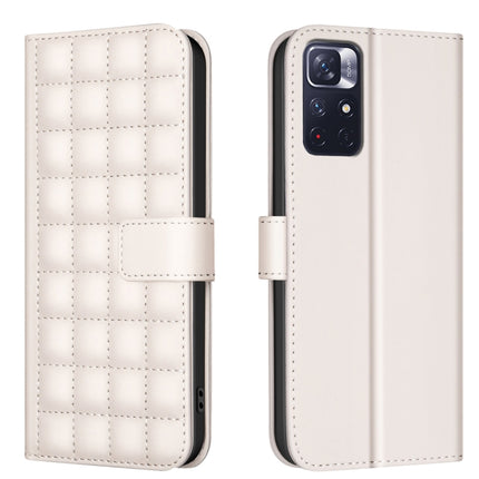 Square Texture Leather Phone Case, For Redmi Note 13 Pro 5G, For Redmi K70 / K70 Pro, For Redmi 12 4G, For Redmi Note 11 / Note 11S
