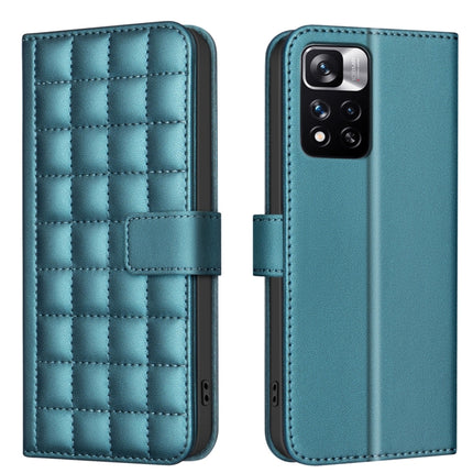 Square Texture Leather Phone Case, For Redmi Note 12 Pro Global, For Redmi Note 12 5G Global / Xiaomi Poco X5, For Redmi Note 11 Pro 5G / 4G Global, For Redmi 10 5G / Note 11E