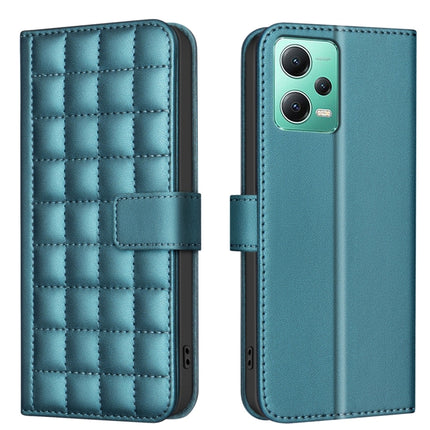 Square Texture Leather Phone Case, For Redmi Note 12 Pro Global, For Redmi Note 12 5G Global / Xiaomi Poco X5, For Redmi Note 11 Pro 5G / 4G Global, For Redmi 10 5G / Note 11E