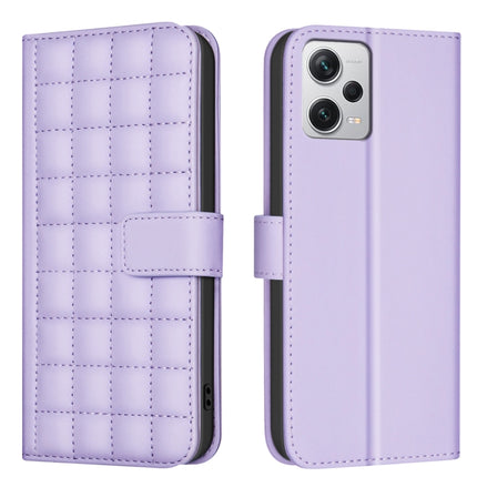Square Texture Leather Phone Case, For Redmi Note 12S Global, For Redmi Note 12 4G Global, For Redmi A1 / A1+ / A2, For Redmi Note 12 Pro+ Global