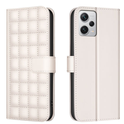 Square Texture Leather Phone Case, For Redmi Note 12S Global, For Redmi Note 12 4G Global, For Redmi A1 / A1+ / A2, For Redmi Note 12 Pro+ Global