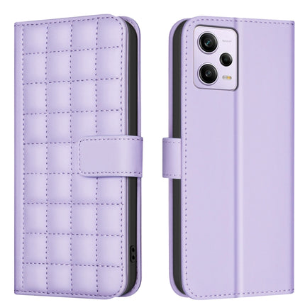Square Texture Leather Phone Case, For Redmi Note 12 Pro Global, For Redmi Note 12 5G Global / Xiaomi Poco X5, For Redmi Note 11 Pro 5G / 4G Global, For Redmi 10 5G / Note 11E