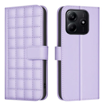 Square Texture Leather Phone Case, For Redmi Note 14 Pro 4G, For Redmi Note 14 4G 163.25mm, For Redmi A3, For Redmi Note 13 Pro 4G Global