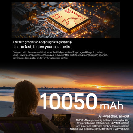 Honor MagicPad2 WiFi Tablet PC, 12.3 inch MagicOS 8.0.1 Qualcomm Snapdragon 8s Gen 3 Octa Core