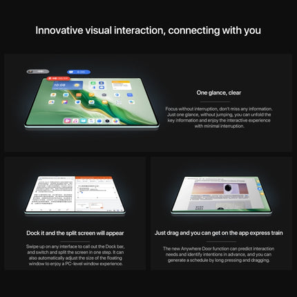 Honor MagicPad2 WiFi Tablet PC, 12.3 inch MagicOS 8.0.1 Qualcomm Snapdragon 8s Gen 3 Octa Core