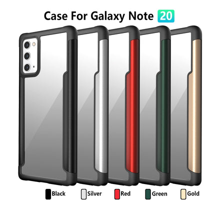 Iron Man Series Metal PC + TPU Protective Case, For Samsung Galaxy Note20 Ultra, For Samsung Galaxy Note20