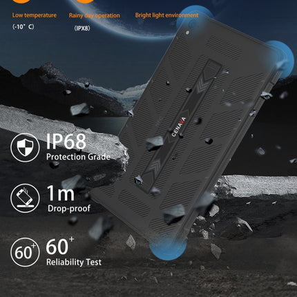 CENAVA A868T IP68 Rugged Tablet PC, 8.68 inch Android 13 MT8788 Octa Core, 4G Network, 8GB+128GB