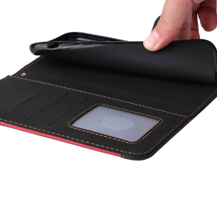 Three Color Splicing Leather Phone Case, For vivo V40 5G, For vivo Y28 4G