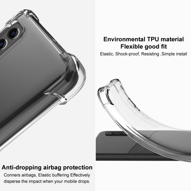 IMAK All-inclusive Shockproof Airbag TPU Case with Screen Protector, For HTC Desire 20 Pro, For Asus ROG Phone 3 ZS661KS