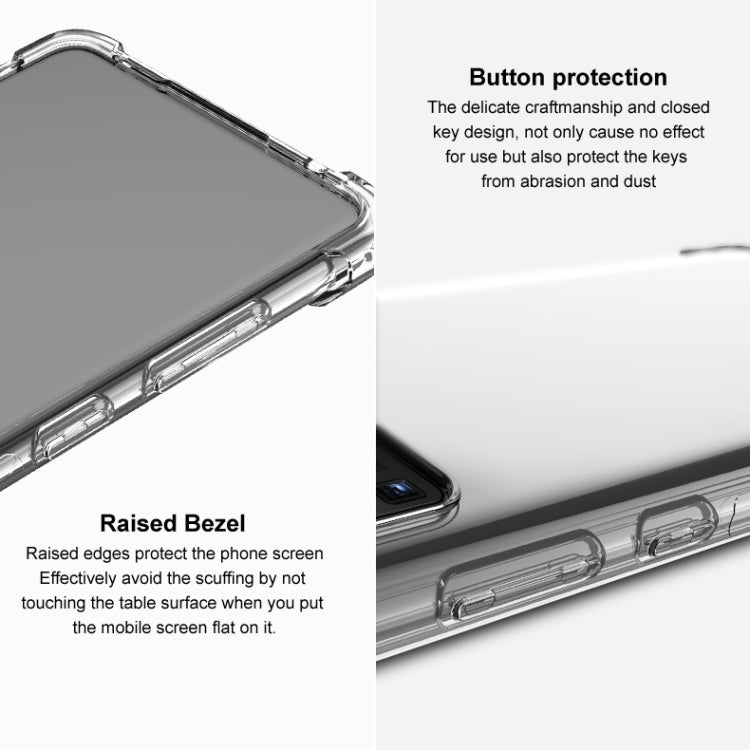IMAK All-inclusive Shockproof Airbag TPU Case with Screen Protector, For HTC Desire 20 Pro, For Asus ROG Phone 3 ZS661KS