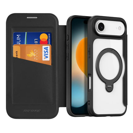 DUX DUCIS Skin X Pro Series MagSafe Ring Holder Leather Phone Case, For iPhone 18 Pro / 17 Pro, For iPhone 18 Pro Max / 17 Pro Max, For iPhone 17e / 16e, For iPhone 17, For iPhone Air, For iPhone 16 Pro Max, For iPhone 16 Pro, For iPhone 16 Plus       ...