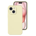 For iPhone 15 Plus / Milk Yellow