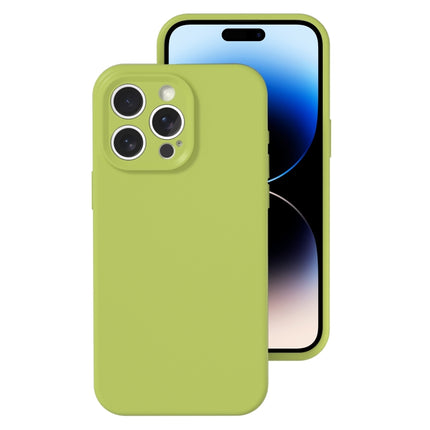 Precise Hole Liquid Silicone Jelly Color Full Coverage Phone Case, For iPhone 14 Pro