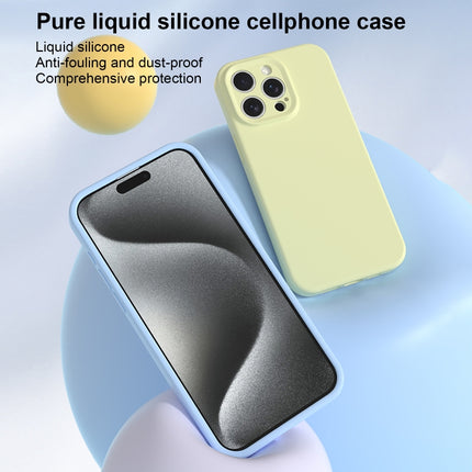 Precise Hole Liquid Silicone Jelly Color Full Coverage Phone Case, For iPhone 12 Pro Max