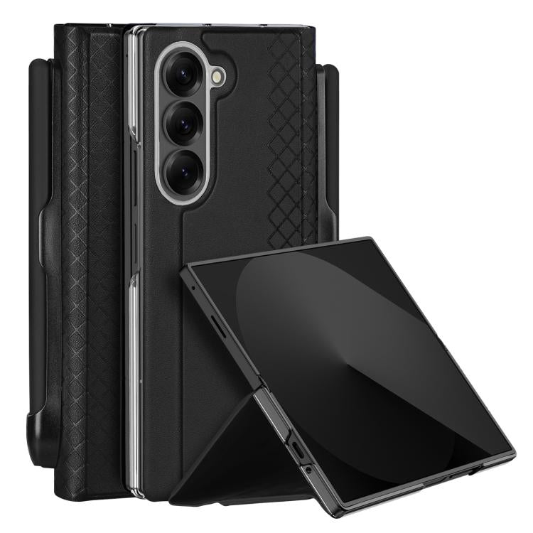 DUX DUCIS Bril Series PU + TPU Phone Case with Pen Slot, For Samsung Galaxy Z Fold7 5G, For Samsung Galaxy Z Fold Special