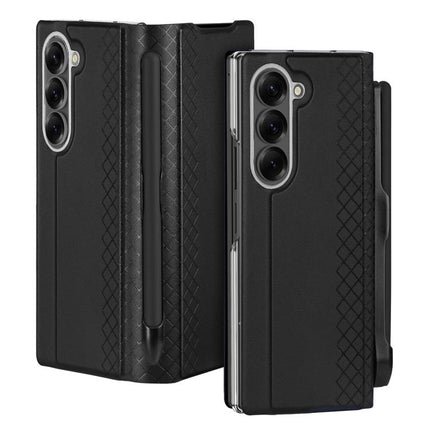 DUX DUCIS Bril Series PU + TPU Phone Case with Pen Slot, For Samsung Galaxy Z Fold7 5G