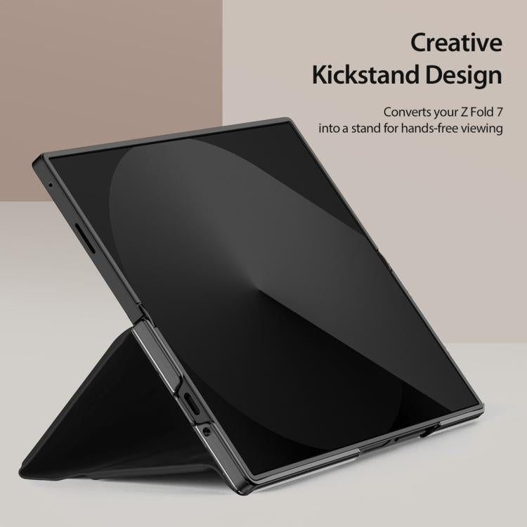 DUX DUCIS Bril Series PU + TPU Phone Case with Pen Slot, For Samsung Galaxy Z Fold7 5G, For Samsung Galaxy Z Fold Special