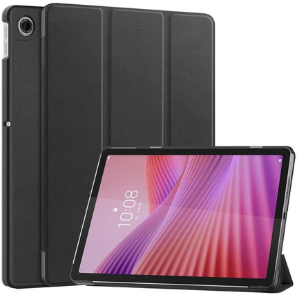 Custer Texture 3-Fold Holder Leather Smart Tablet Case, For Lenovo Tab 10.1 2025 / K10 2nd / S10, For Lenovo Idea Tab Pro, For Lenovo Tab K11 Plus, For Lenovo Idea Tab Pro Gen 2 13