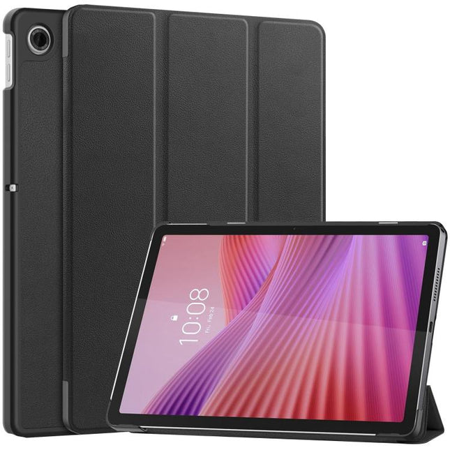 Custer Texture 3-Fold Holder Leather Smart Tablet Case, For Lenovo Tab 10.1 2025 / K10 2nd / S10, For Lenovo Idea Tab Pro, For Lenovo Tab K11 Plus, For Lenovo Idea Tab Pro Gen 2 13