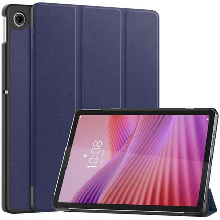 Custer Texture 3-Fold Holder Leather Smart Tablet Case, For Lenovo Tab 10.1 2025 / K10 2nd / S10, For Lenovo Idea Tab Pro, For Lenovo Tab K11 Plus, For Lenovo Idea Tab Pro Gen 2 13