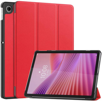Custer Texture 3-Fold Holder Leather Smart Tablet Case, For Lenovo Tab 10.1 2025 / K10 2nd / S10, For Lenovo Idea Tab Pro, For Lenovo Tab K11 Plus, For Lenovo Idea Tab Pro Gen 2 13