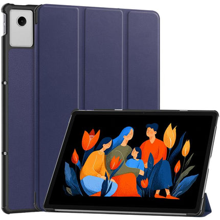 Custer Texture 3-Fold Holder Leather Smart Tablet Case, For Lenovo Yoga Tab 11.1 2025, For Lenovo Idea  Tab Plus 12.1, For Lenovo Legion Y700 2025, For Lenovo Tab One TB-305FU / Tab K9
