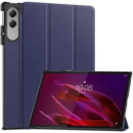 Custer Texture 3-Fold Holder Leather Smart Tablet Case, For Lenovo Yoga Tab 11.1 2025, For Lenovo Idea  Tab Plus 12.1, For Lenovo Legion Y700 2025, For Lenovo Tab One TB-305FU / Tab K9