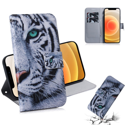 Horizontale Flip-Lederhülle mit farbiger Zeichnung, mit Halter &amp; Kartenfächern &amp; Geldbörse, für iPhone 12 mini, für iPhone 12 / 12 Pro, für iPhone 12 Pro Max