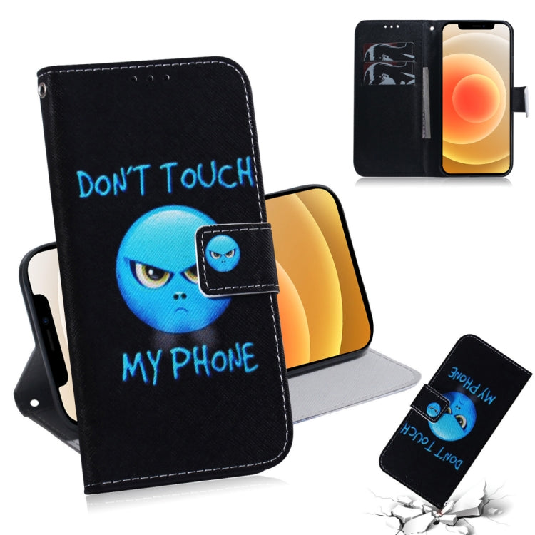Coloured Drawing Horizontal Flip Leather Case, with Holder & Card Slots & Wallet
