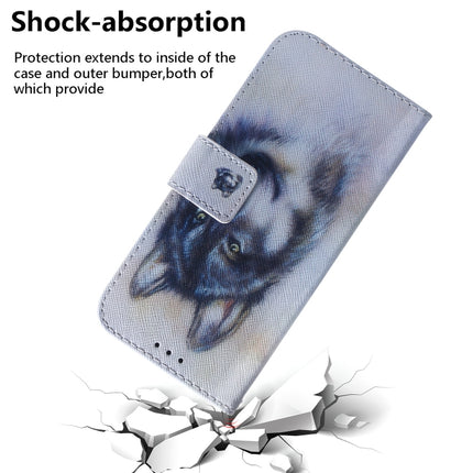 Funda de cuero con tapa horizontal con dibujo en color, con soporte, ranuras para tarjetas y billetera, para LG K41S, para LG K51S, para LG K61