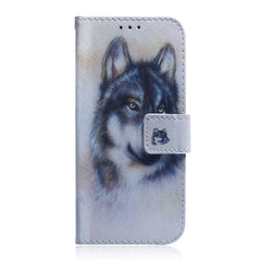 Horizontale Flip-Ledertasche mit farbiger Zeichnung, mit Halter &amp; Kartenfächern &amp; Geldbörse, für Xiaomi Redmi 9A, für Xiaomi Redmi 9C, für Samsung Galaxy Note 20