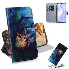 Coloured Drawing Horizontal Flip Leather Case, with Holder & Card Slots & Wallet, For Xiaomi Redmi 9A, For Xiaomi Redmi 9C, For Samsung Galaxy Note 20