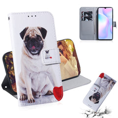 Coloured Drawing Horizontal Flip Leather Case, with Holder & Card Slots & Wallet, For Xiaomi Redmi 9A, For Xiaomi Redmi 9C, For Samsung Galaxy Note 20