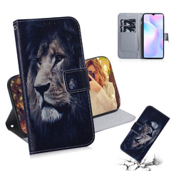 Coloured Drawing Horizontal Flip Leather Case, with Holder & Card Slots & Wallet, For Xiaomi Redmi 9A, For Xiaomi Redmi 9C, For Samsung Galaxy Note 20