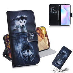 Coloured Drawing Horizontal Flip Leather Case, with Holder & Card Slots & Wallet, For Xiaomi Redmi 9A, For Xiaomi Redmi 9C, For Samsung Galaxy Note 20